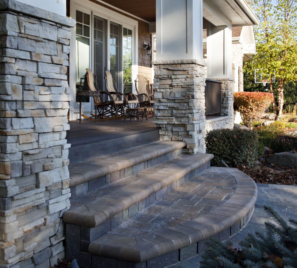 Stone Brick Steps